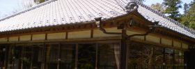 いぶし瓦で高級感のある屋根に。香取市